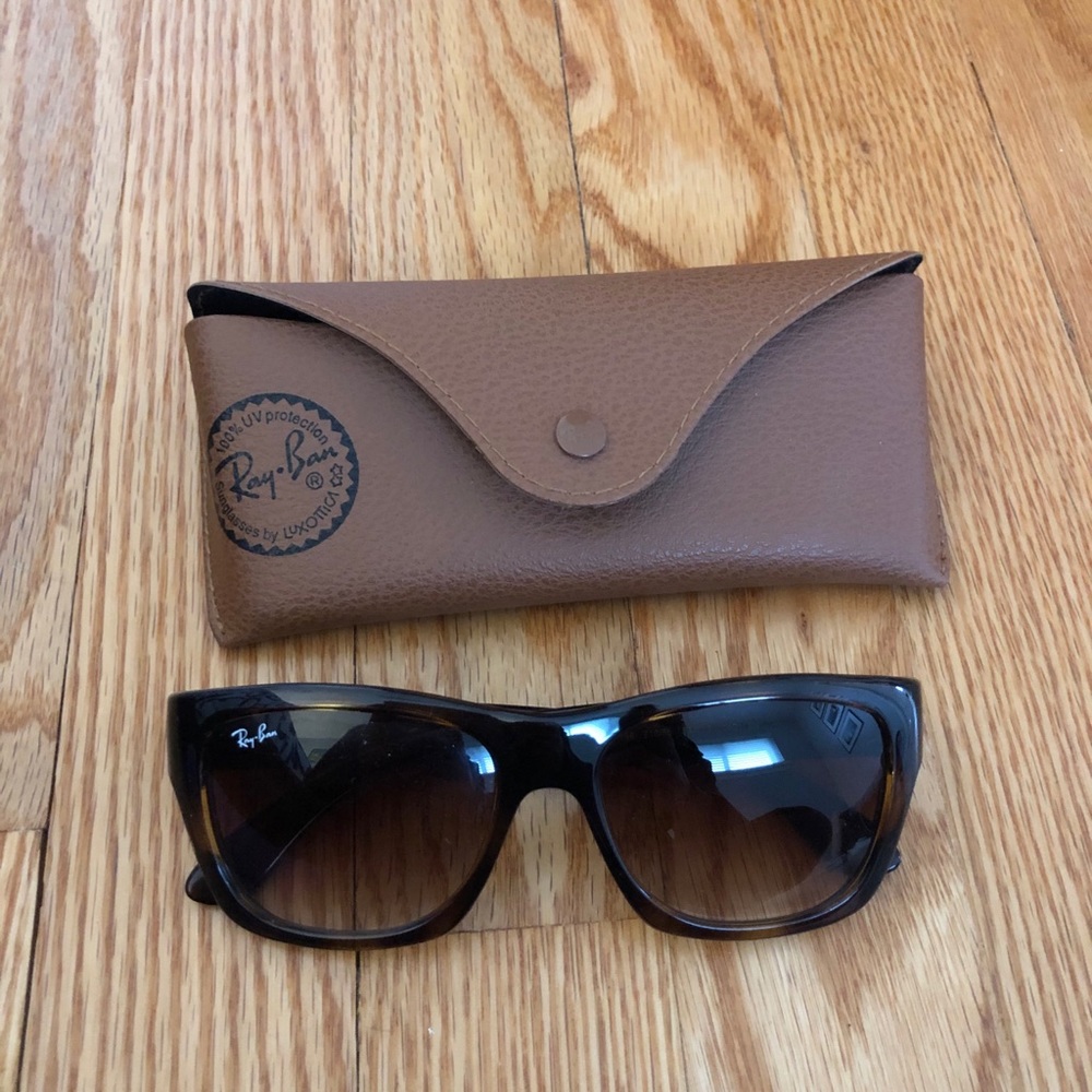 Authentic tortoise shell ray bans